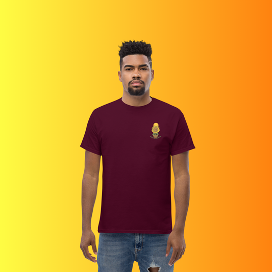 Angry Sunflower T-Shirt – Funny Plant Lover Graphic Tee for Gardeners & Cactus Fans