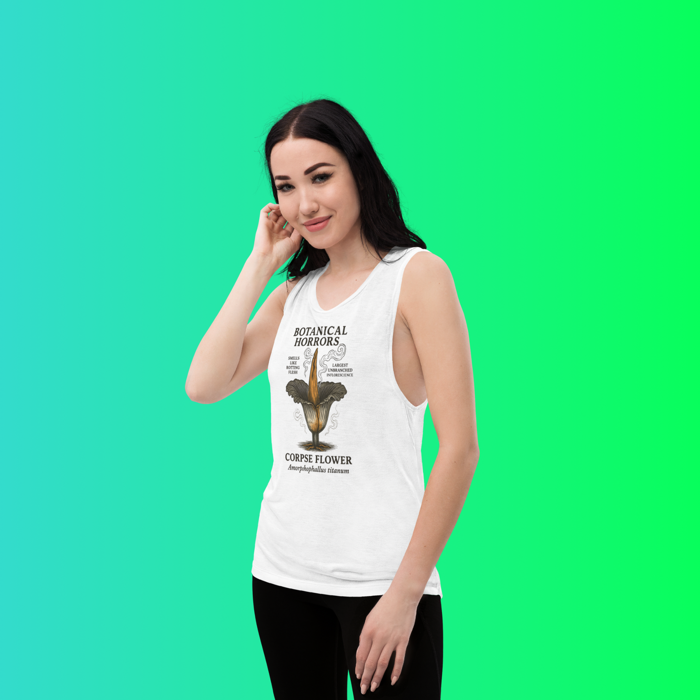 Corpse Flower Women's Muscle Tank