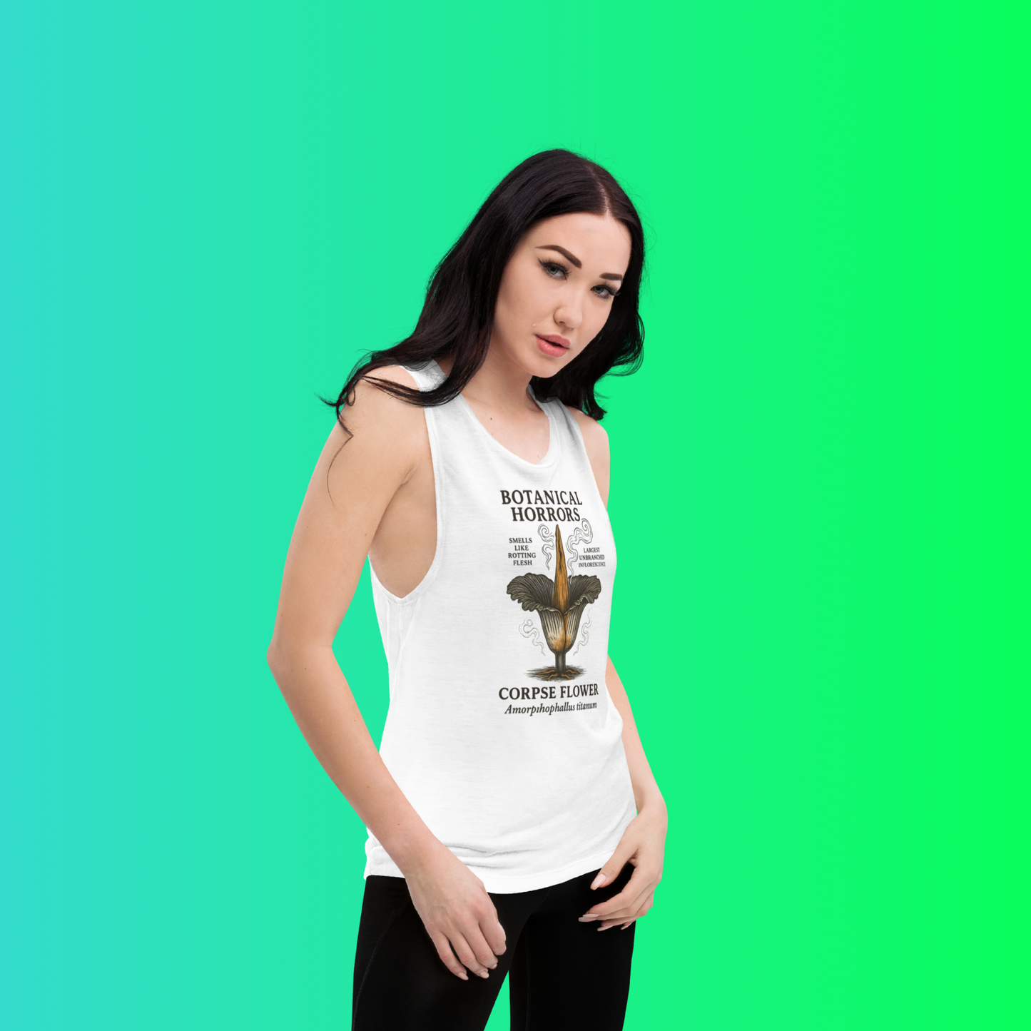 Corpse Flower Women's Muscle Tank