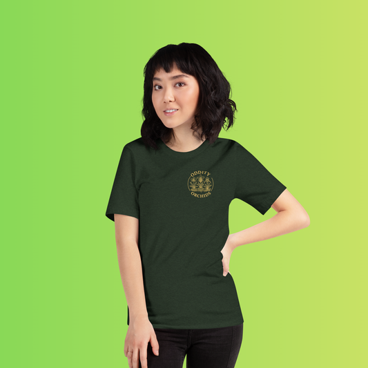 Anatomy of an Orchid – Botanical Back Print Tee