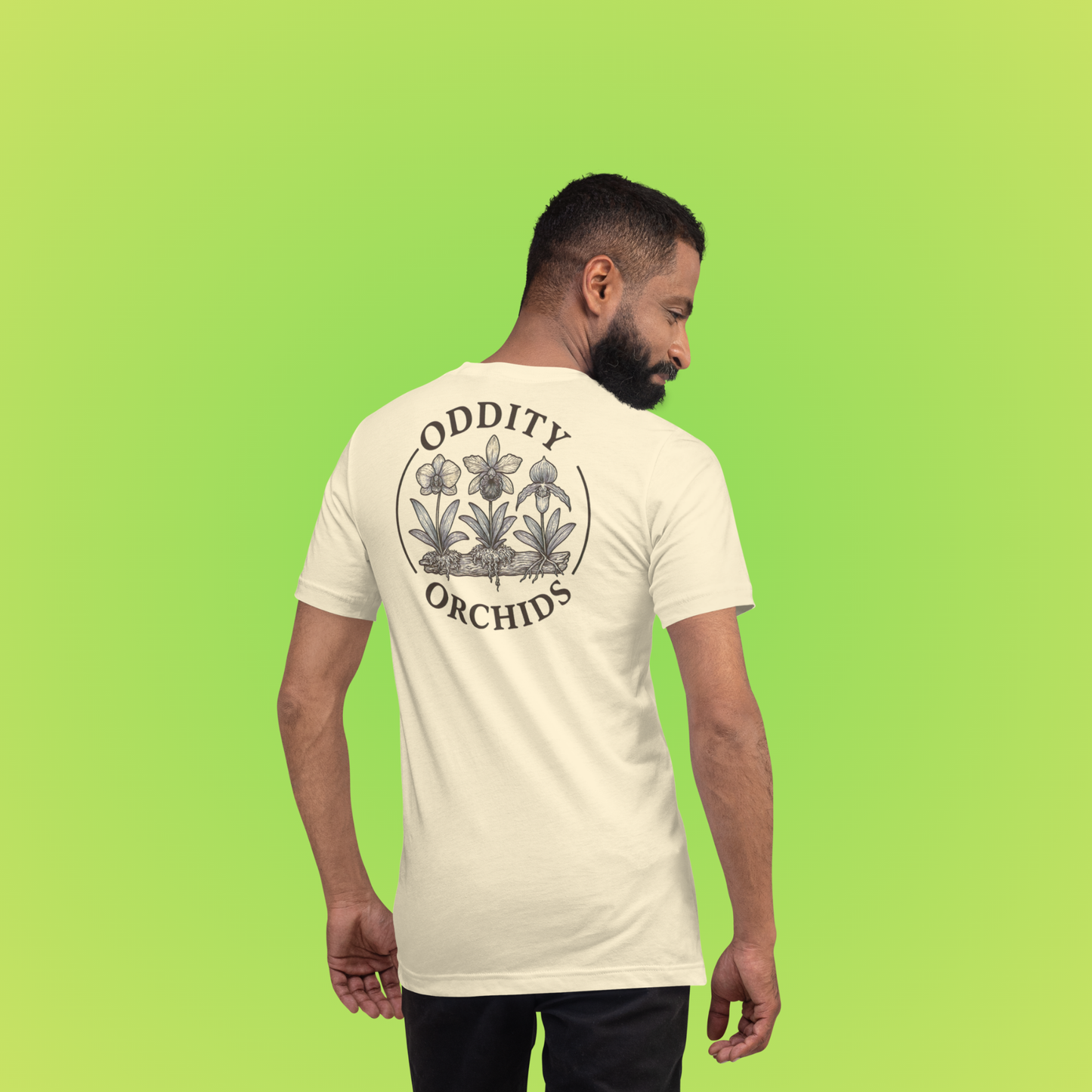 Three Stages of Orchid Growth – Vintage Botanical T-Shirt