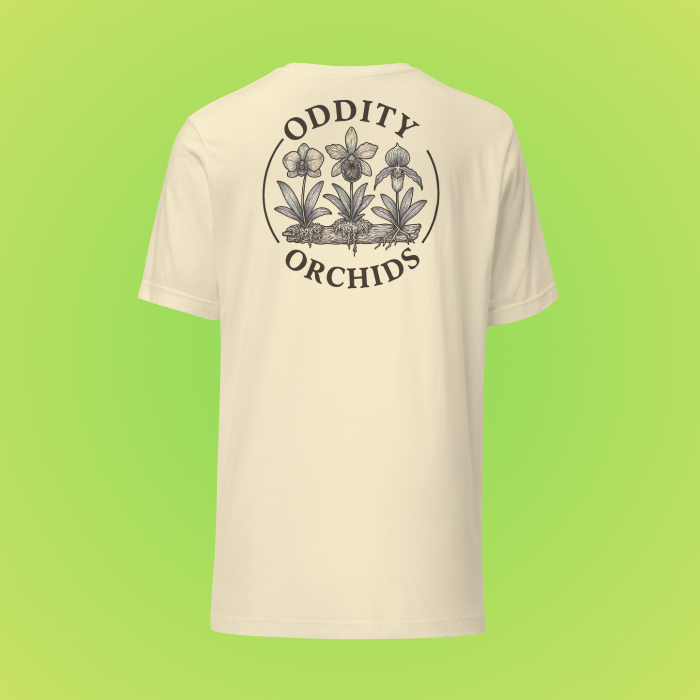 Three Stages of Orchid Growth – Vintage Botanical T-Shirt