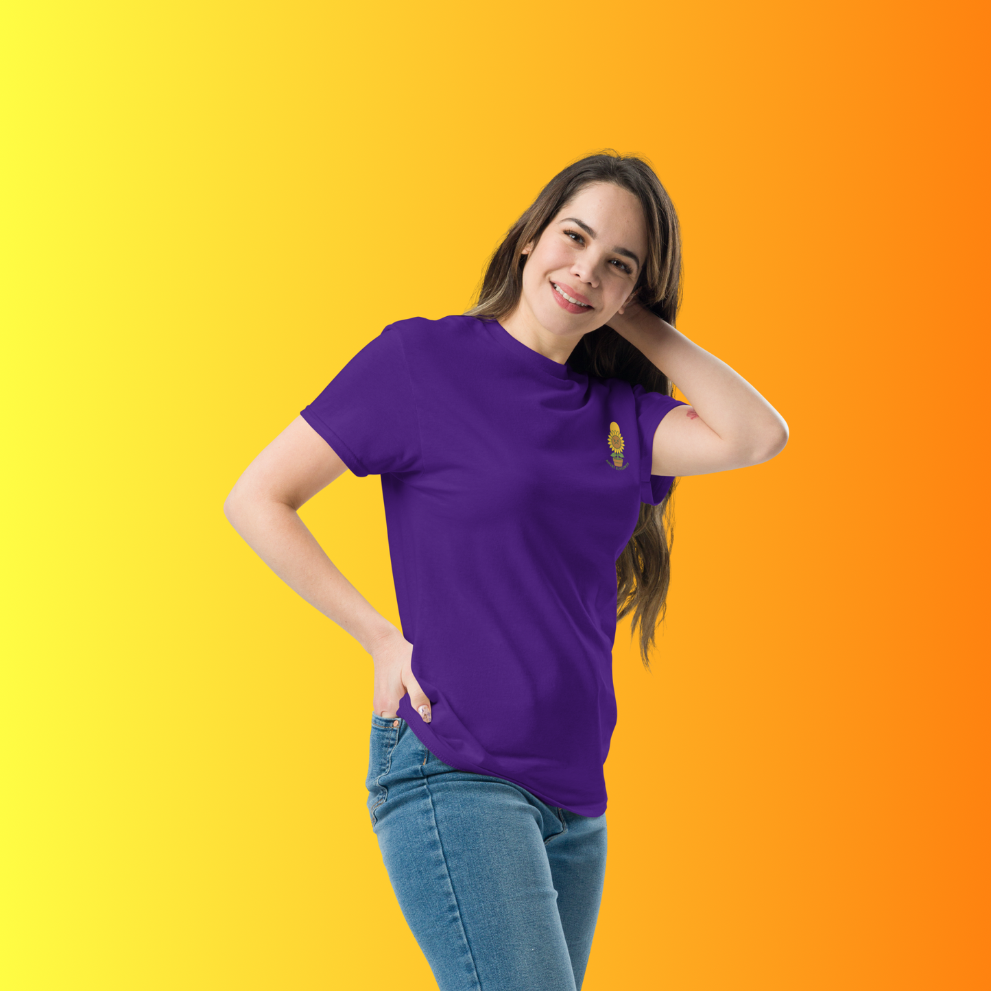 Angry Sunflower T-Shirt F&B – Funny Plant Lover Graphic Tee for Gardeners & Cactus Fans