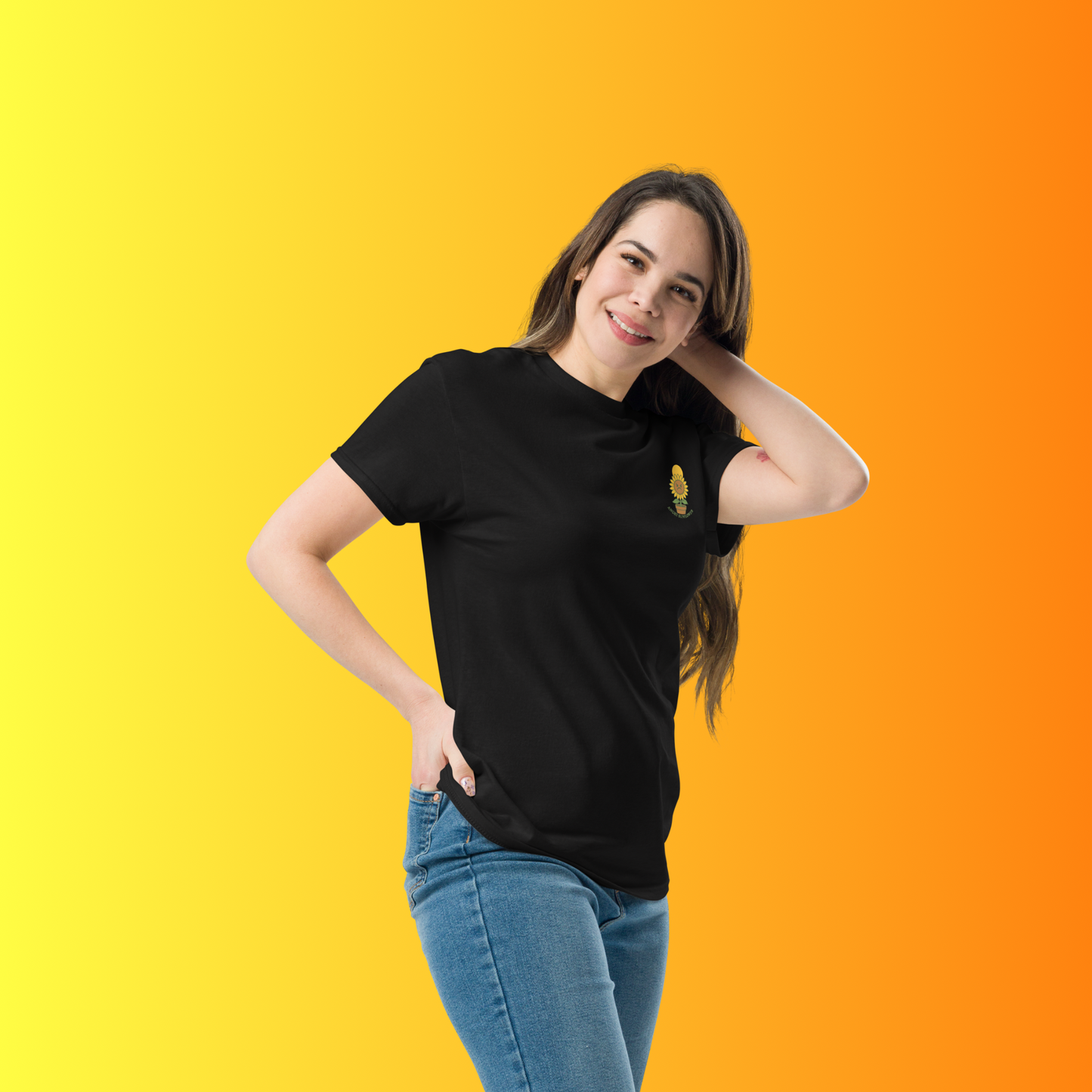 Angry Sunflower T-Shirt F&B – Funny Plant Lover Graphic Tee for Gardeners & Cactus Fans