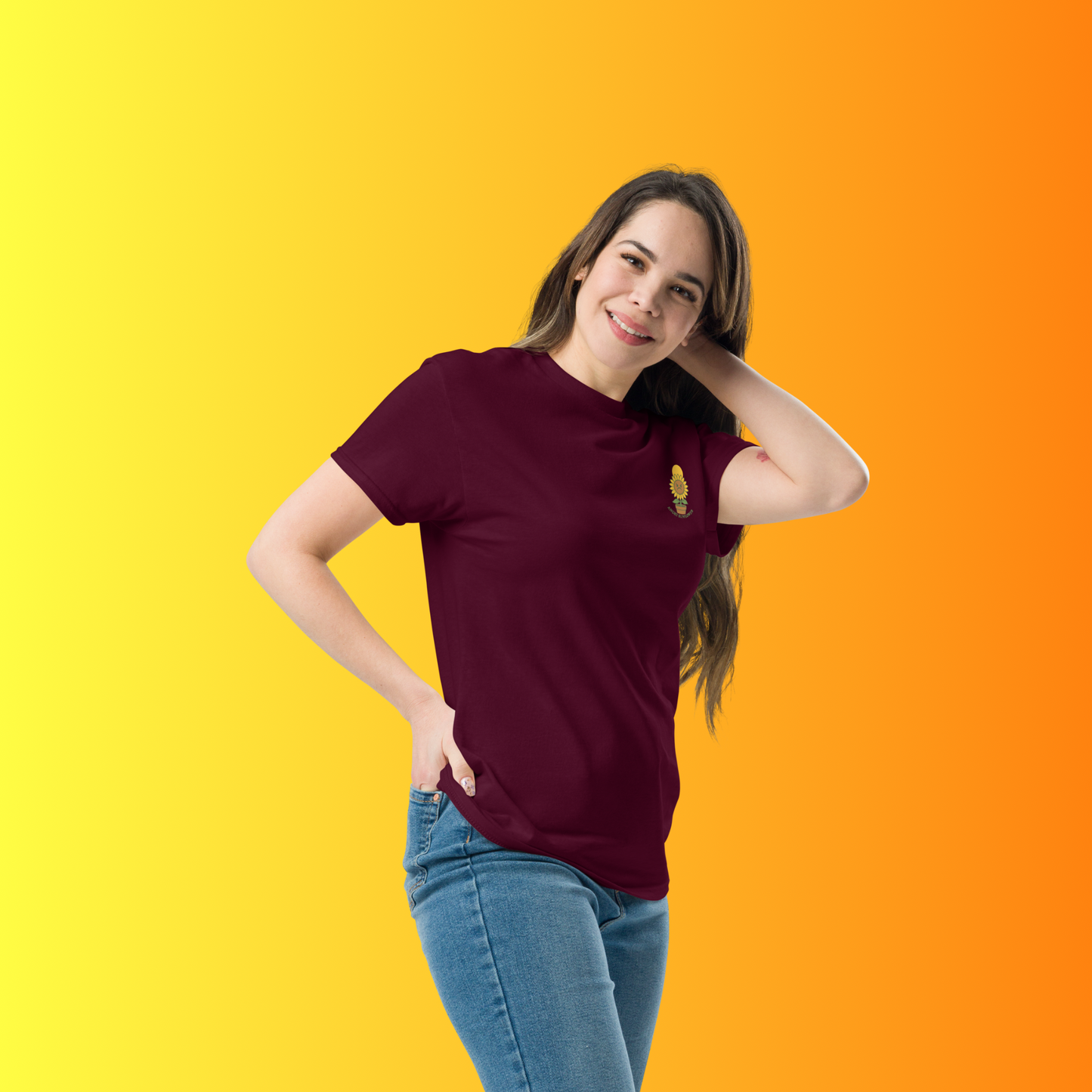 Angry Sunflower T-Shirt F&B – Funny Plant Lover Graphic Tee for Gardeners & Cactus Fans