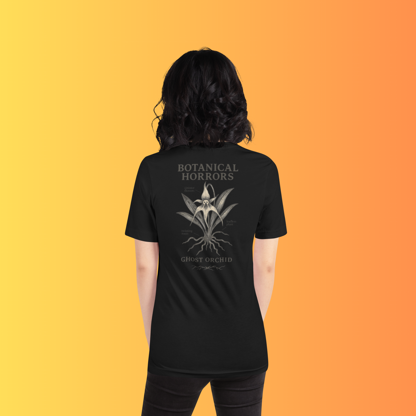 Botanical Horrors – Ghost Orchid Reverse