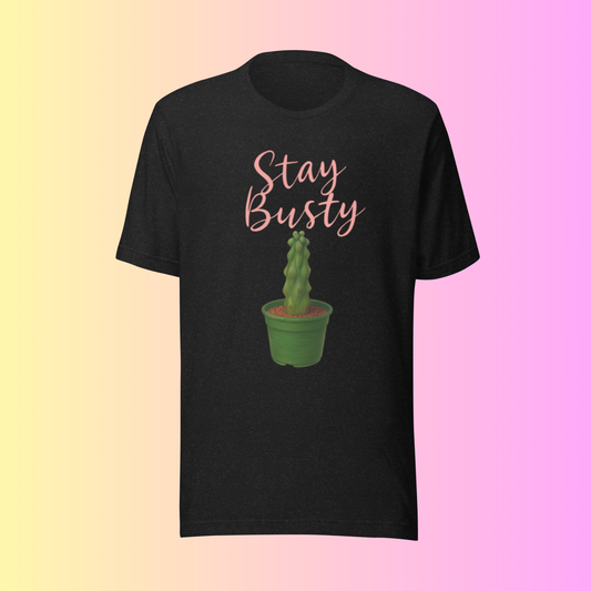 Boobie Cactus T-Shirt – Minimal Botanical Tee