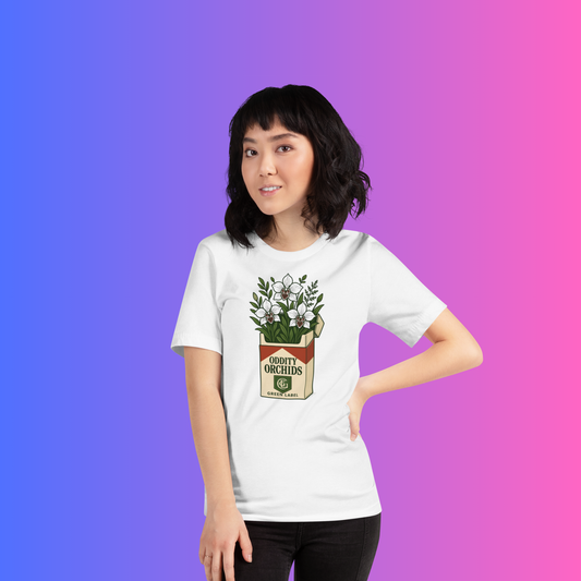 Plant Addiction Tee Large Logo– Oddity Orchids