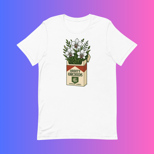 Plant Addiction Tee Large Logo– Oddity Orchids